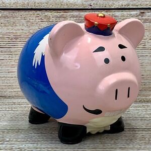 Pig Ceramic Coin Bank Toy Story Hamm‎ Inspired Red Hat Piggy Bank Target